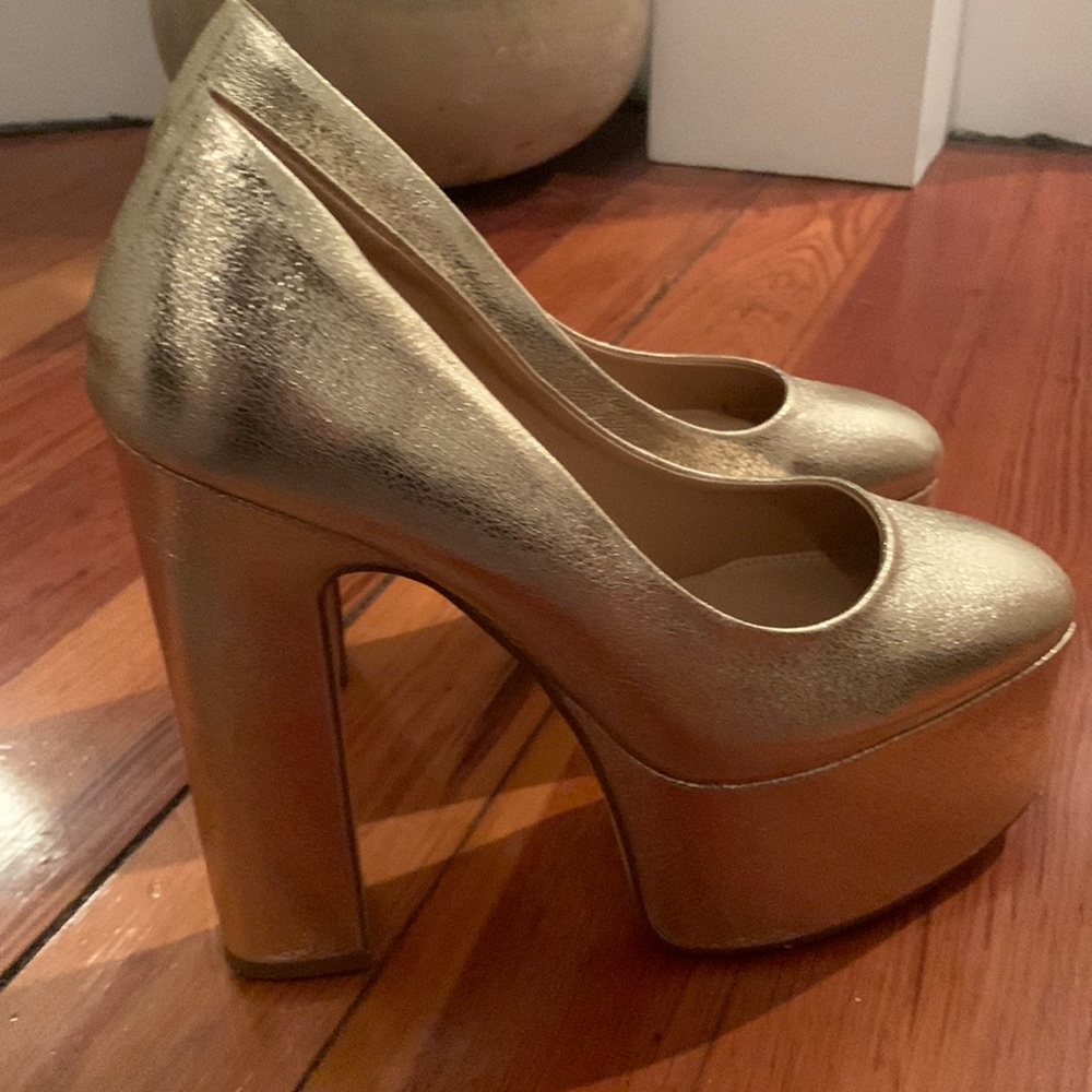 Very disco platform heels
